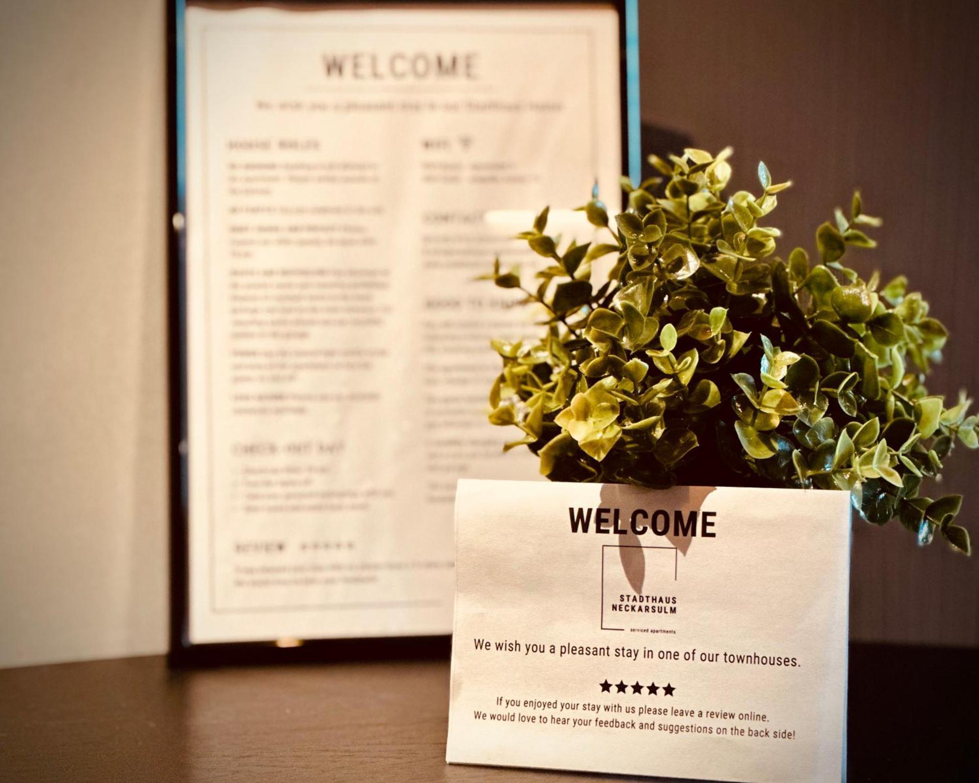 Stadthaus Neckarsulm Serviced Apartments - Stadthaus Heiner エクステリア 写真