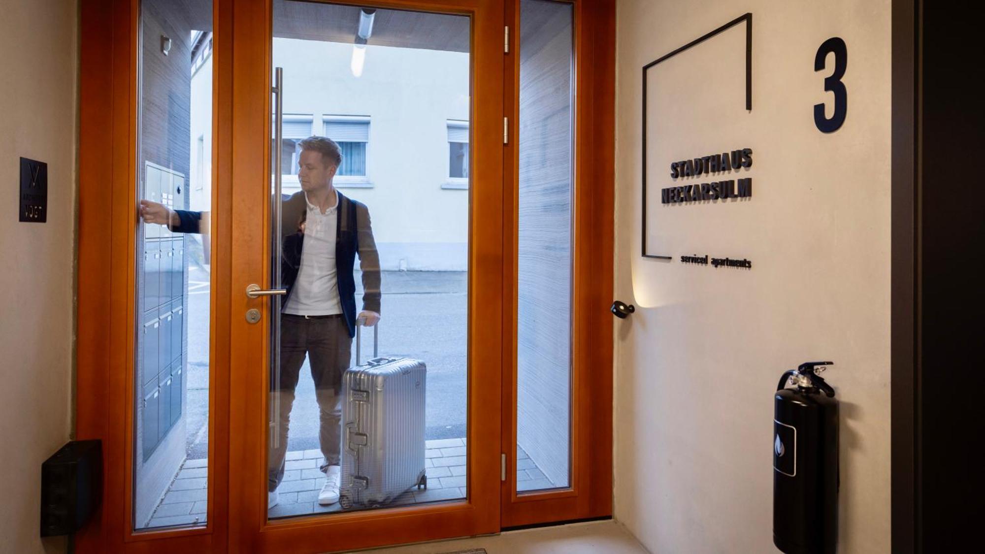 Stadthaus Neckarsulm Serviced Apartments - Stadthaus Heiner エクステリア 写真