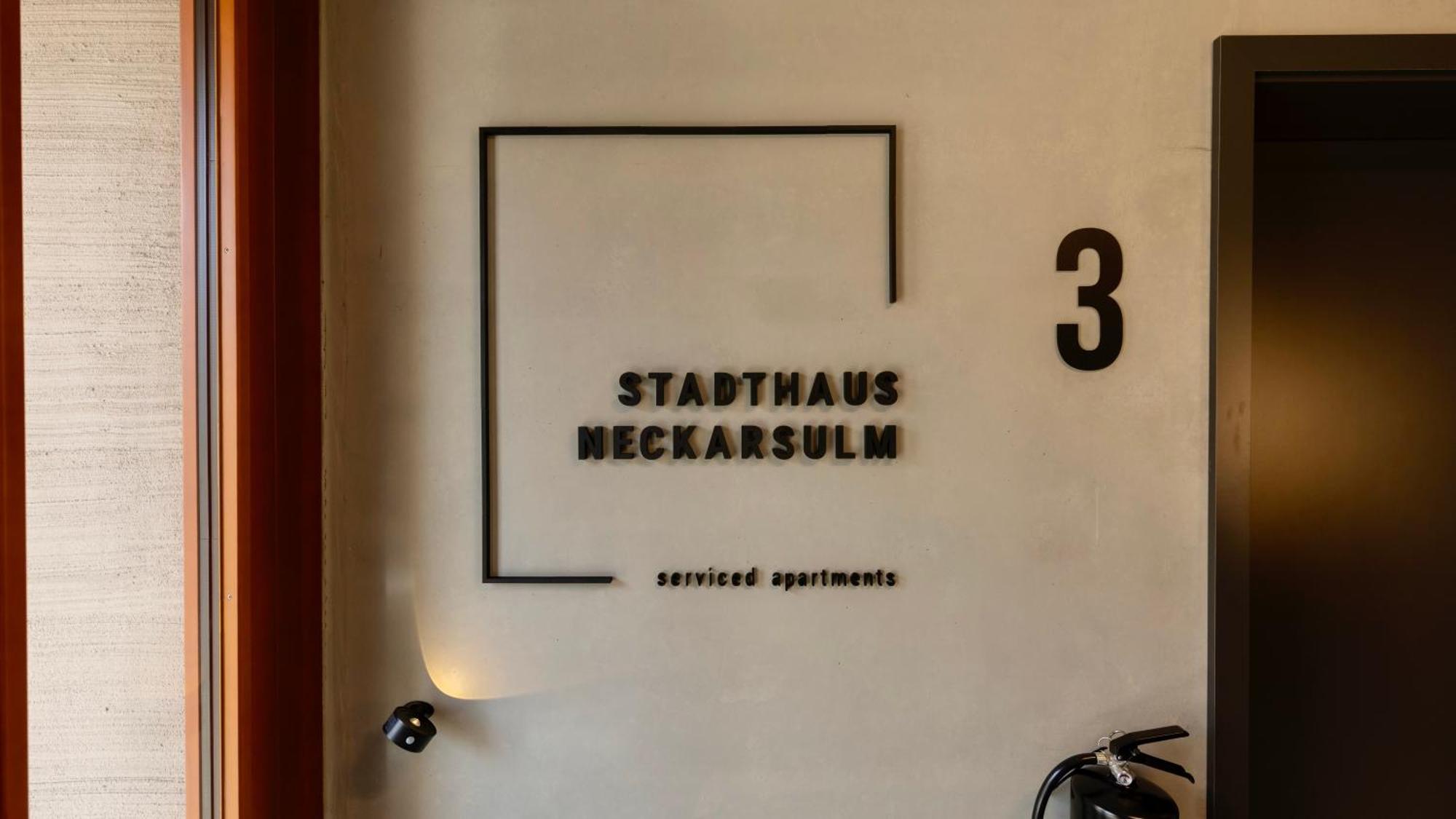 Stadthaus Neckarsulm Serviced Apartments - Stadthaus Heiner エクステリア 写真